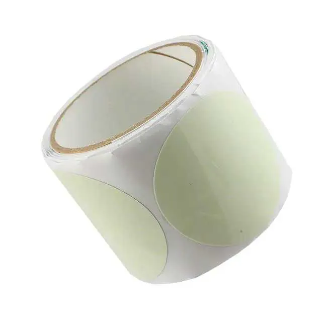 GLO-275C (TAPE MARK GRN/YLW 2 3/4DIA 50PC")