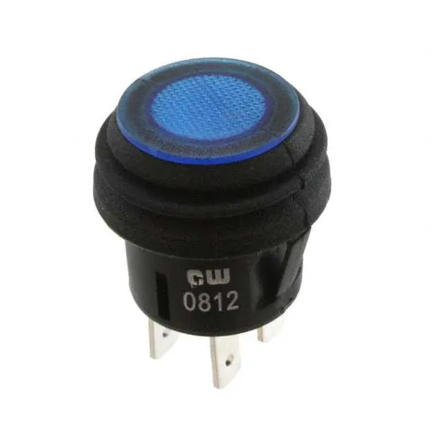 GPB527A2L02BU1 (SWITCH PUSH DPST-NO 10A 125V)