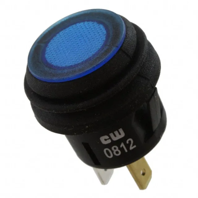 GPB527C2B02BU1 (SWITCH PUSH SPST-NO 10A 125V)
