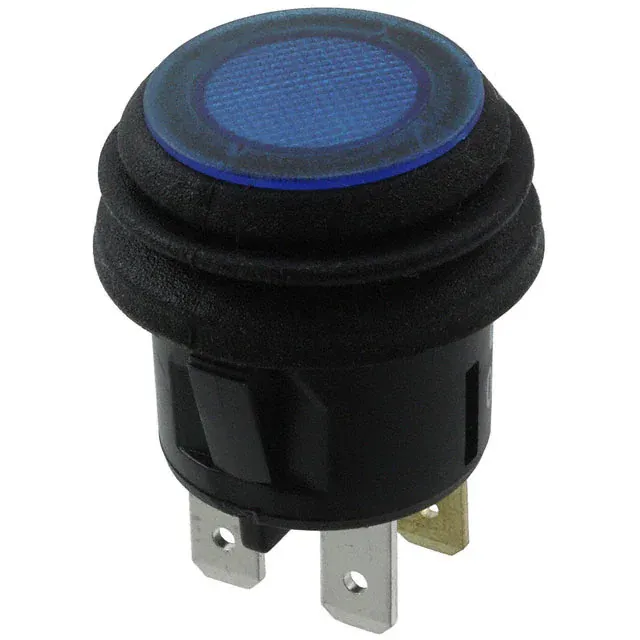 GPB527C2L02BU1 (SWITCH PUSH SPST-NO 10A 125V)