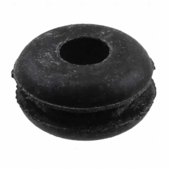 GR3081A (GROMMET 0.188 RUBBER BLACK")