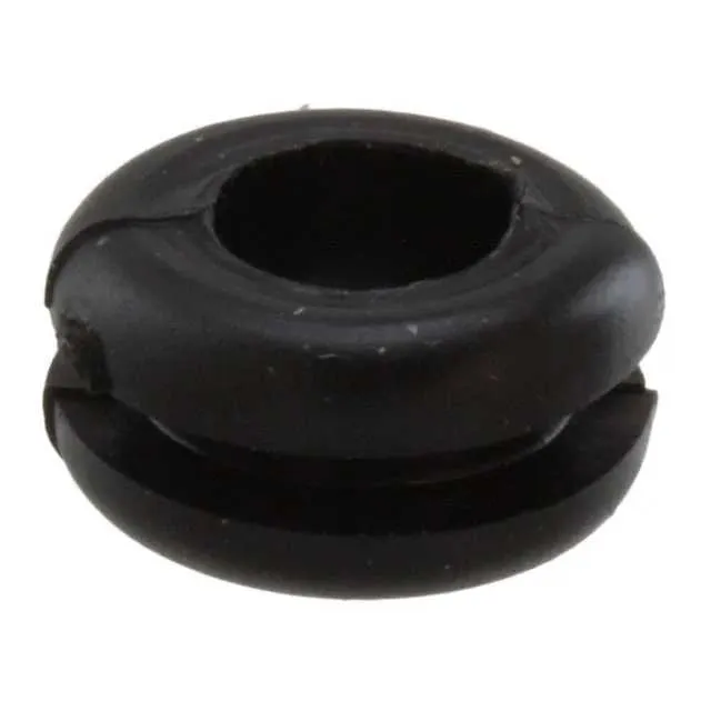 GRO025121A (GROMMET 0.156 PVC BLACK")