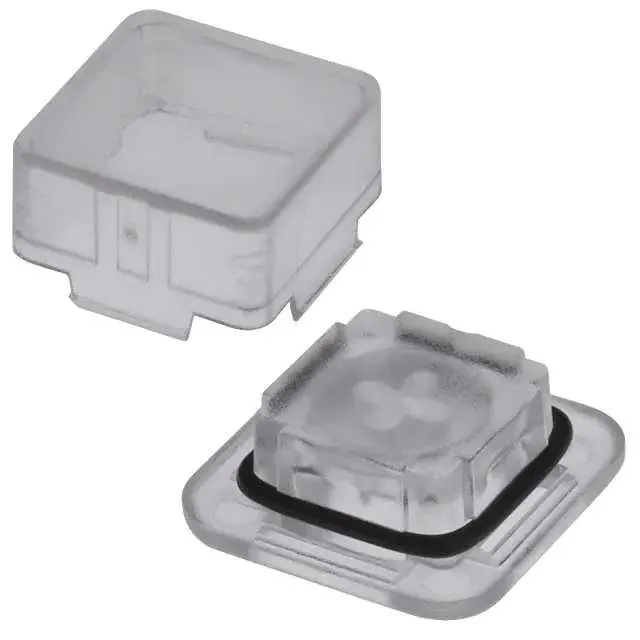 GS000003 (CAP KEYPAD SQUARE CLEAR 4 EACH)