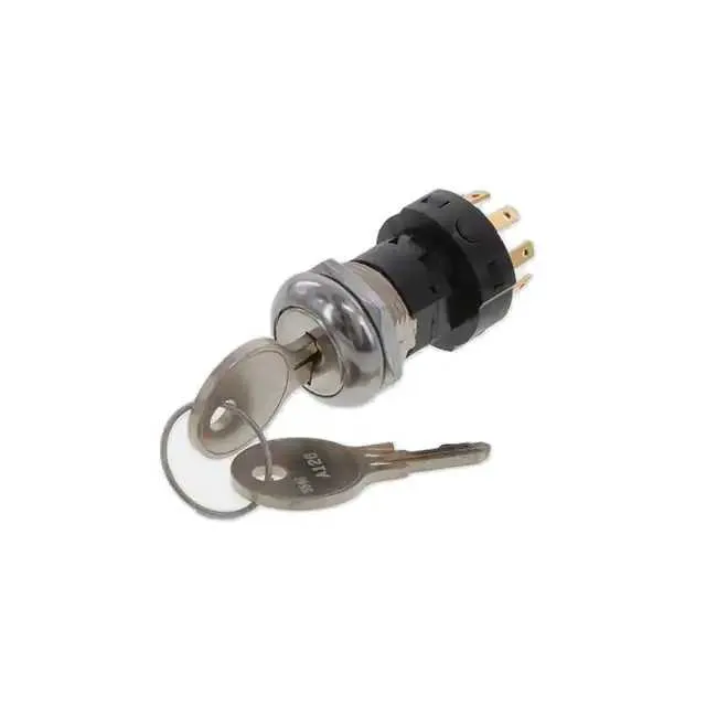H200AA2F205NB (SWITCH KEYLK 3POS DP3T 0.4VA 20V)