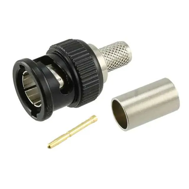 HBC1505A (CONN HDBNC PLUG STR 75 OHM CRIMP)