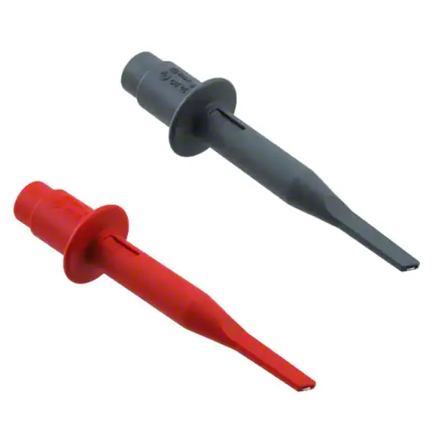 HC120 (HOOK CLIPS SET OF 2 RED AND GRAY)