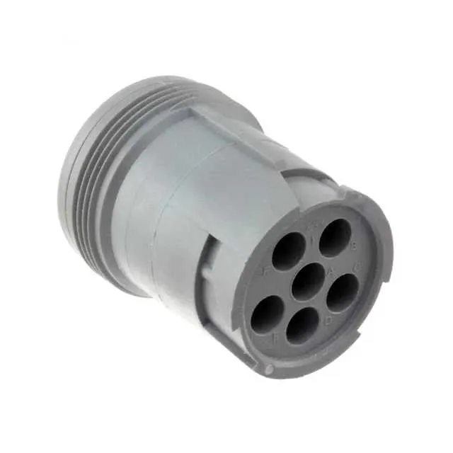 HD14-6-96P (CONN RCPT HSNG MALE 6POS INLINE)