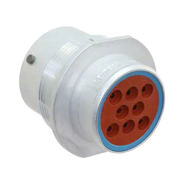 HD34-18-8SE (CONN RCPT HSNG FMALE 8POS PNL MT)