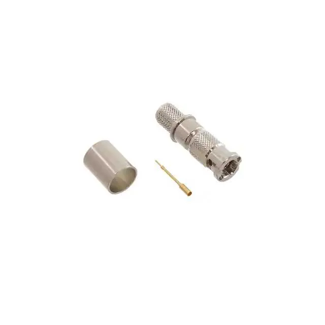 HDBNC-P-C-GN-ST-CA6 (CONN HDBNC PLUG STR 75OHM SOLDER)