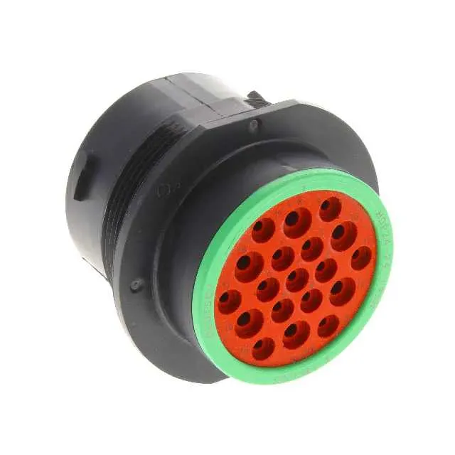 HDP24-24-19SN (CONN RCPT HSG FMALE 19POS PNL MT)