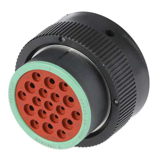 HDP26-24-19PN (CONN PLUG HSG MALE 19POS INLINE)
