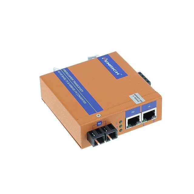 HEMC3-SC-VLW (MEDIA CONVERTER DIN-RAIL UNMANAG)