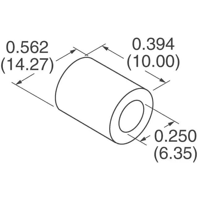 HFB143064-100 (FERRITE CORE 85 OHM SOLID 6.35MM)