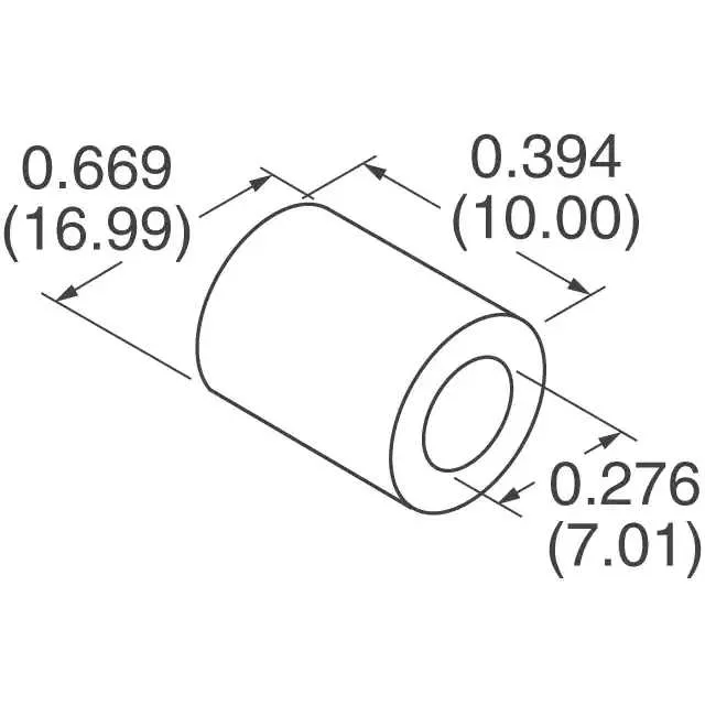 HFB170070-000 (FERRITE CORE 97 OHM SOLID 7.01MM)
