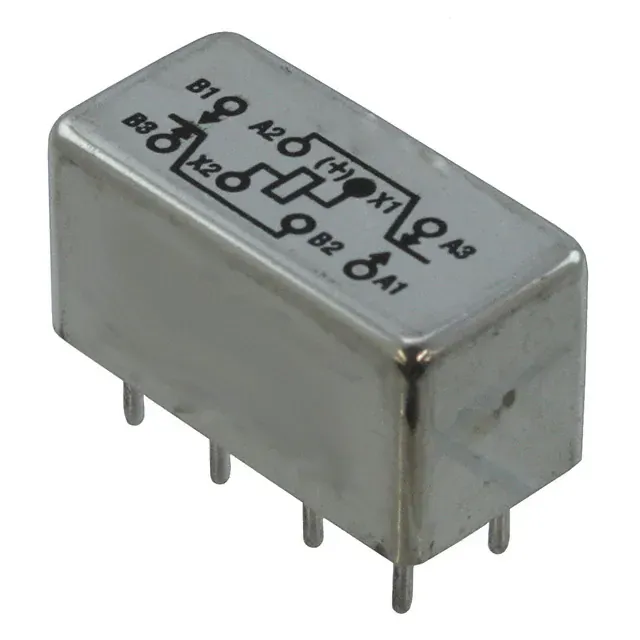 HFW1201G01P (RELAY GEN PURPOSE DPDT 2A 12V)