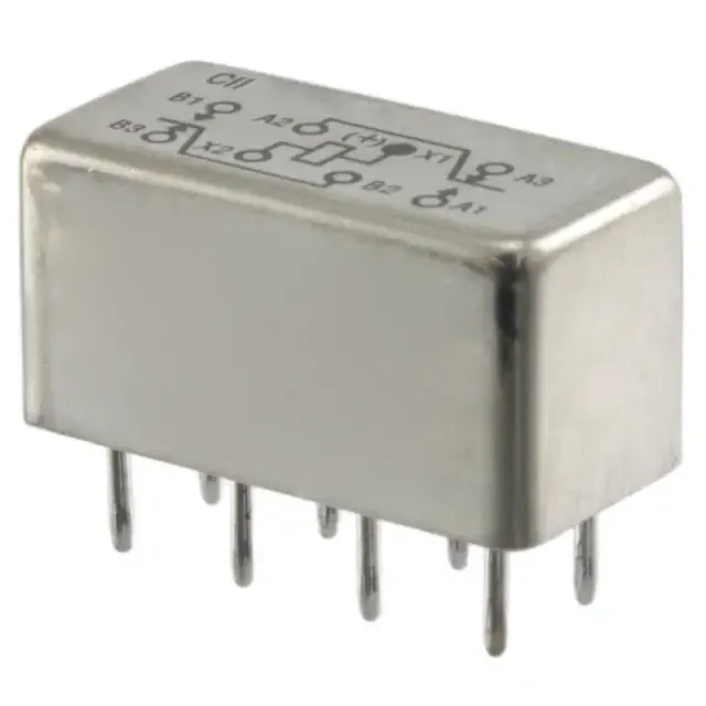 HFW1201L02M (RELAY GENERAL PURPOSE DPDT 2A 5V)