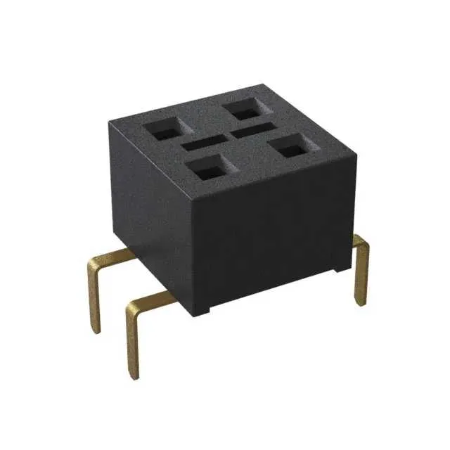 HLE-102-02-G-DV-PE (.100 TIGER BEAM SOCKET ASSEMBLY)