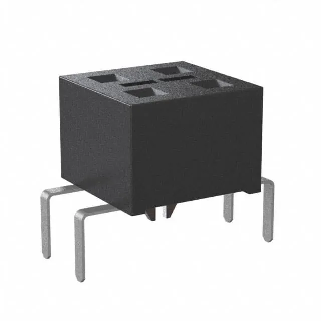 HLE-102-02-F-DV-PE-LC-TR (.100 TIGER BEAM SOCKET ASSEMBLY)