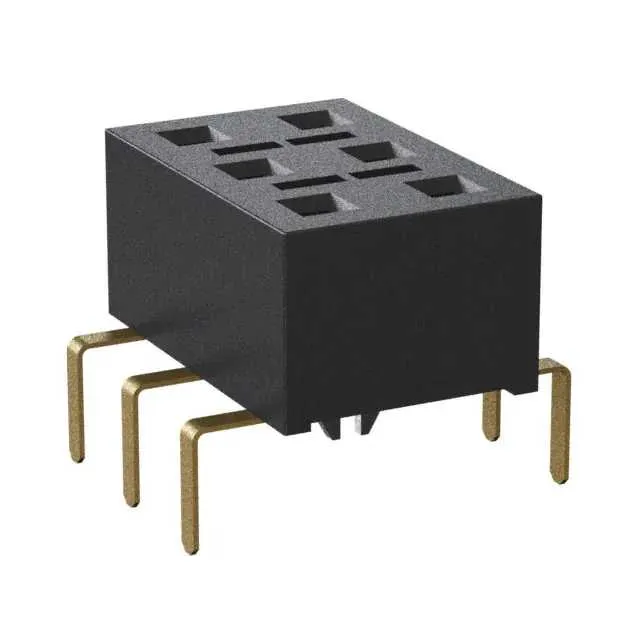 HLE-103-02-G-DV-PE-BE-LC (.100 TIGER BEAM SOCKET ASSEMBLY)