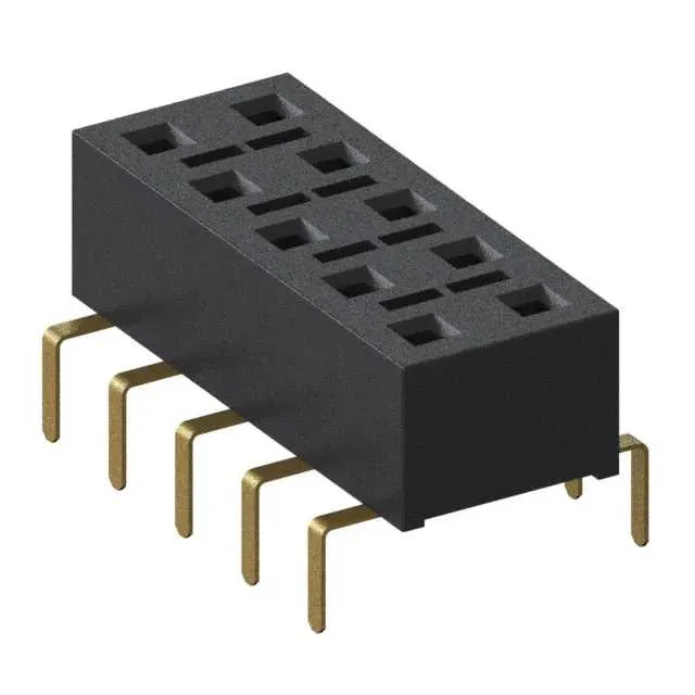 HLE-105-02-G-DV-PE (.100 TIGER BEAM SOCKET ASSEMBLY)