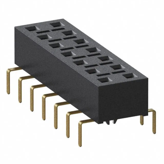 HLE-107-02-G-DV-PE-BE-LC (.100 TIGER BEAM SOCKET ASSEMBLY)