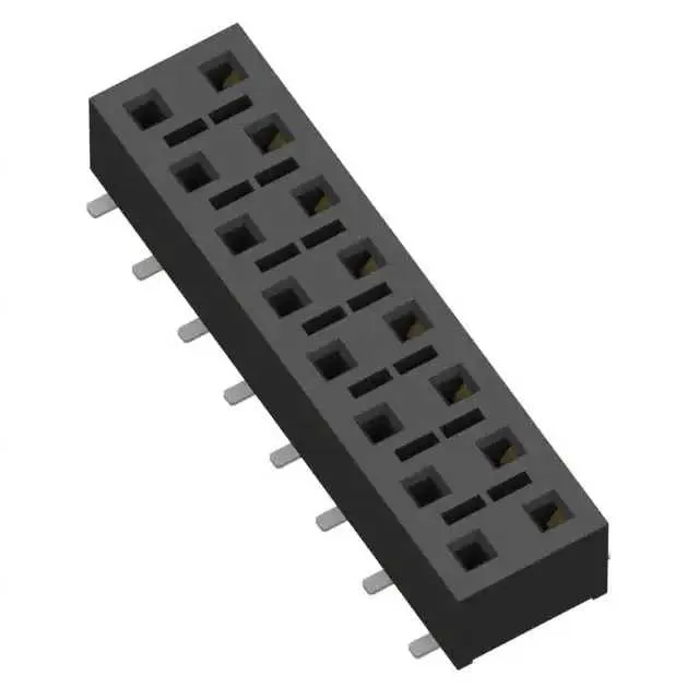 HLE-108-02-L-DV-BE-K-TR (.100 TIGER BEAM SOCKET ASSEMBLY)