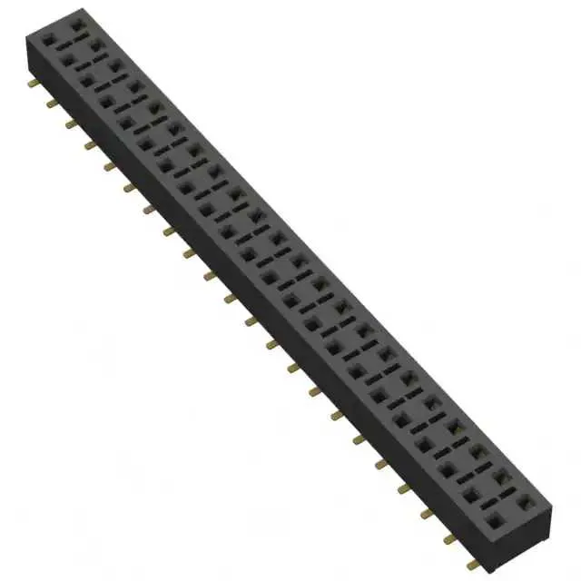 HLE-122-02-G-DV-BE-K-TR (.100 TIGER BEAM SOCKET ASSEMBLY)