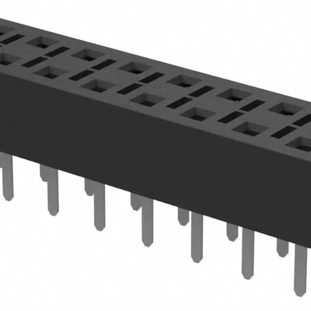 HLE-110-02-F-DV-TE (.100 TIGER BEAM SOCKET ASSEMBLY)