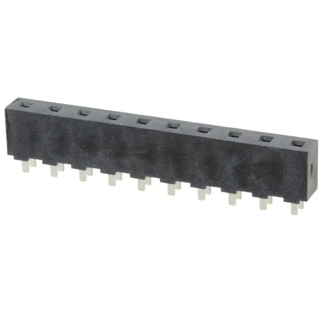 HPF-10-01-T-S (CONN SOCK STRIP 10POS.200 T/H")