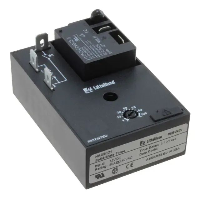 HRDB121 (RELAY TIME DELAY 100SEC 30A 125V)