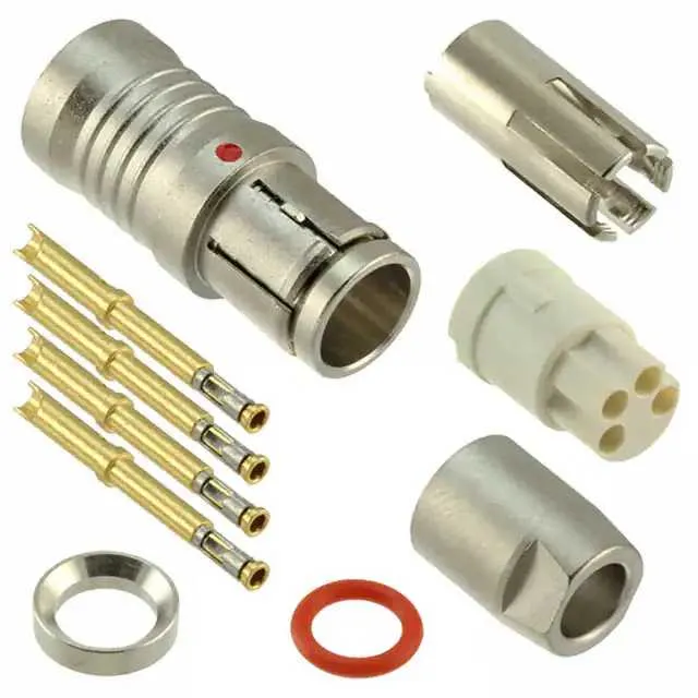 HS2C4F20C (CONN PLUG FMALE 4POS GOLD)
