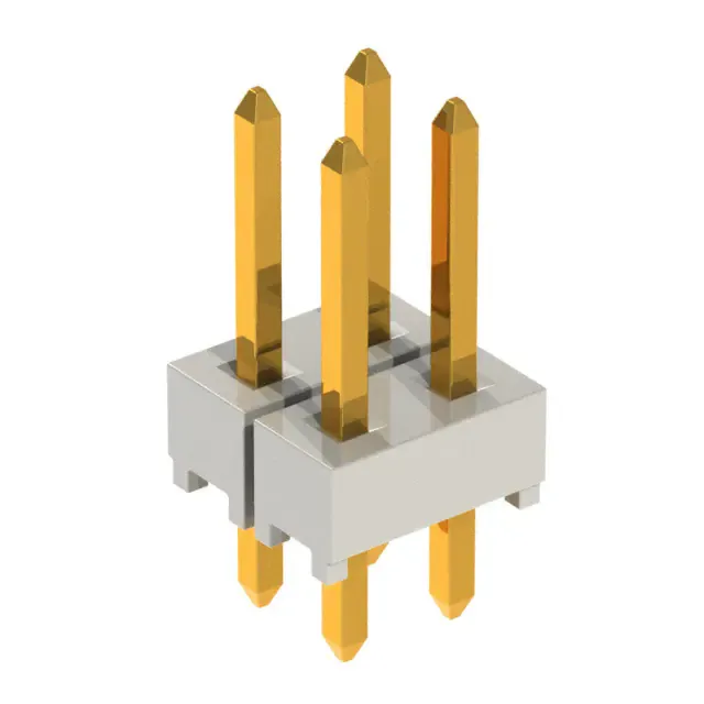 HTSW-102-07-G-D (CONN HEADER 4POS.100 T/H GOLD")