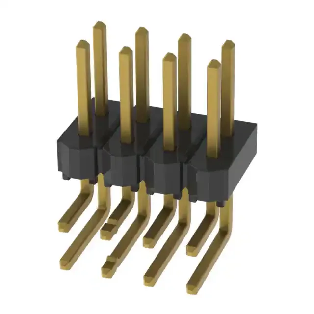 HTSW-104-08-G-D-LA (.025'' SQ. TERMINAL STRIPS)
