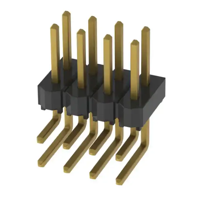 HTSW-104-08-G-D-RA (.025'' SQ. TERMINAL STRIPS)