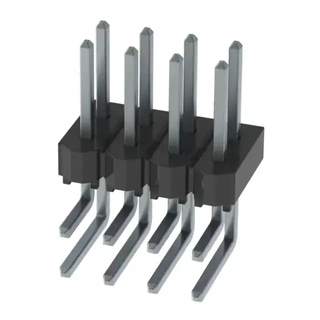 HTSW-104-08-T-D-RA (.025'' SQ. TERMINAL STRIPS)