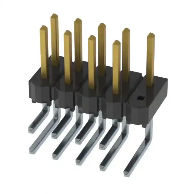HTSW-105-08-L-D-RA-009 (.025'' SQ. TERMINAL STRIPS)