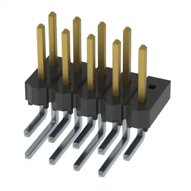 HTSW-105-08-L-D-RA-010 (.025'' SQ. TERMINAL STRIPS)