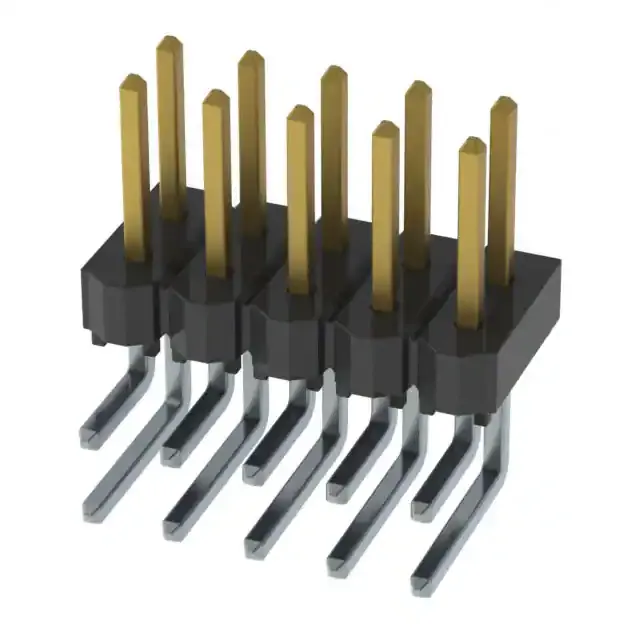 HTSW-105-08-L-D-RA (.025'' SQ. TERMINAL STRIPS)