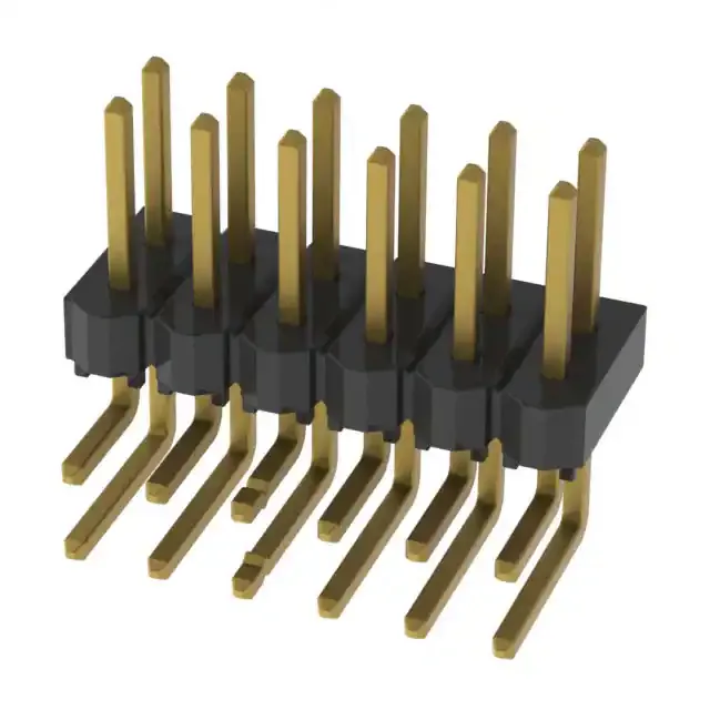 HTSW-106-08-G-D-LA (.025'' SQ. TERMINAL STRIPS)