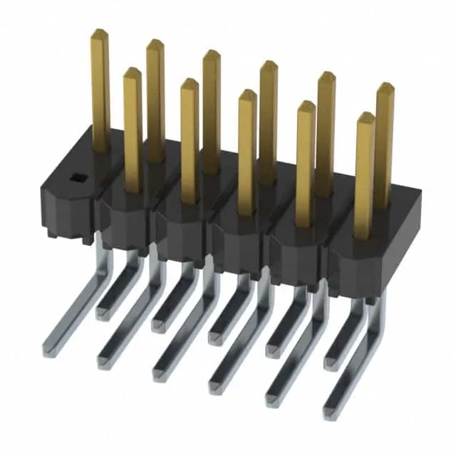 HTSW-106-08-F-D-RA-001 (.025'' SQ. TERMINAL STRIPS)