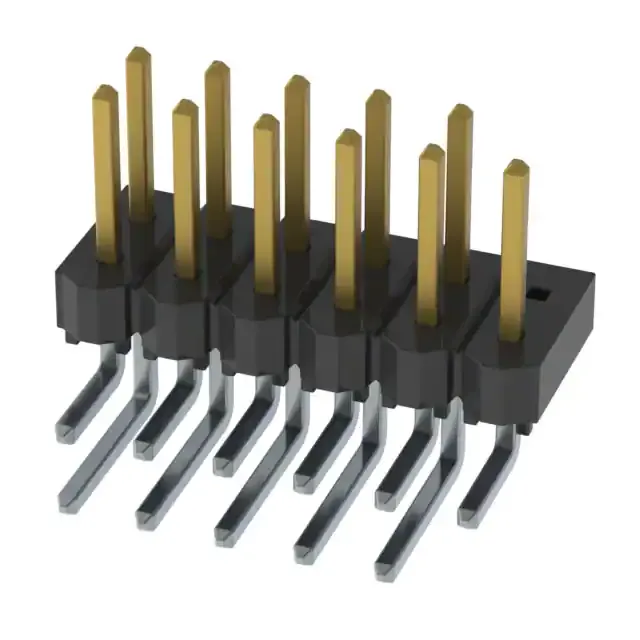 HTSW-106-08-F-D-RA-012 (.025'' SQ. TERMINAL STRIPS)