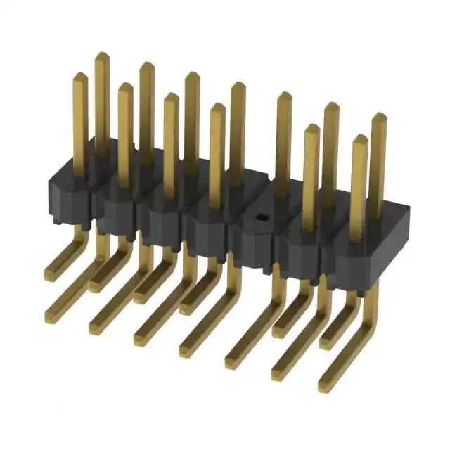 HTSW-107-08-G-D-RA-009 (.025'' SQ. TERMINAL STRIPS)