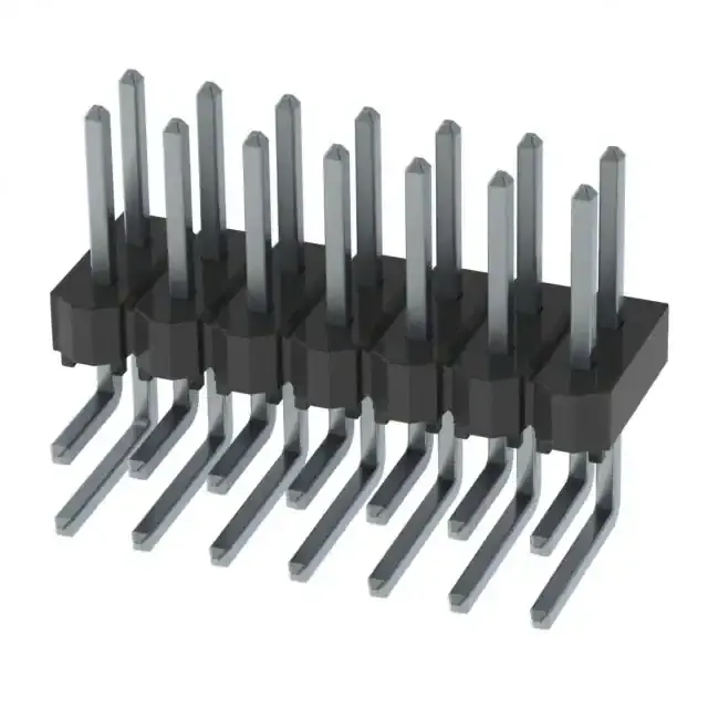 HTSW-107-08-TM-D-RA (.025'' SQ. TERMINAL STRIPS)