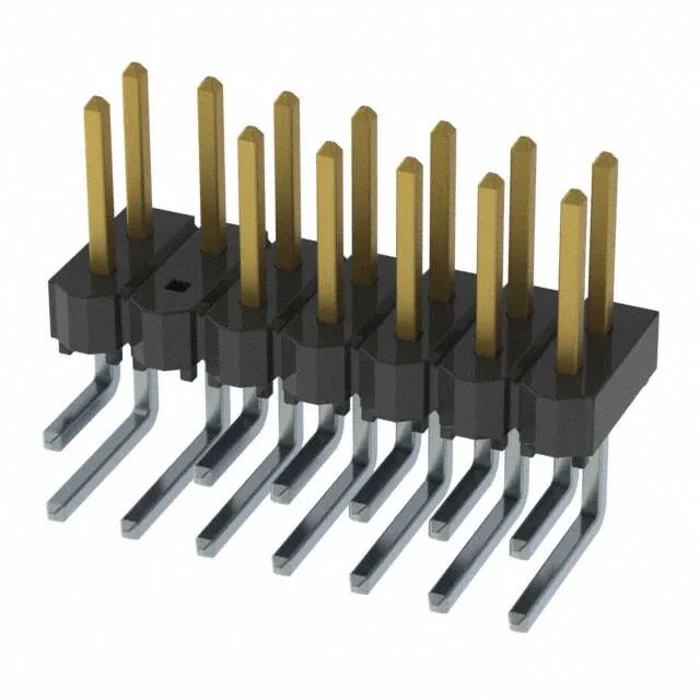 HTSW-107-08-F-D-RA-003 (.025'' SQ. TERMINAL STRIPS)