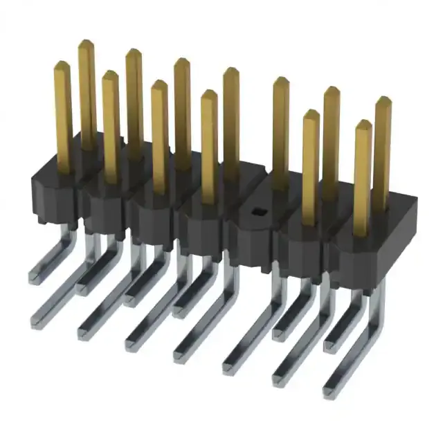 HTSW-107-08-S-D-RA-009 (.025'' SQ. TERMINAL STRIPS)