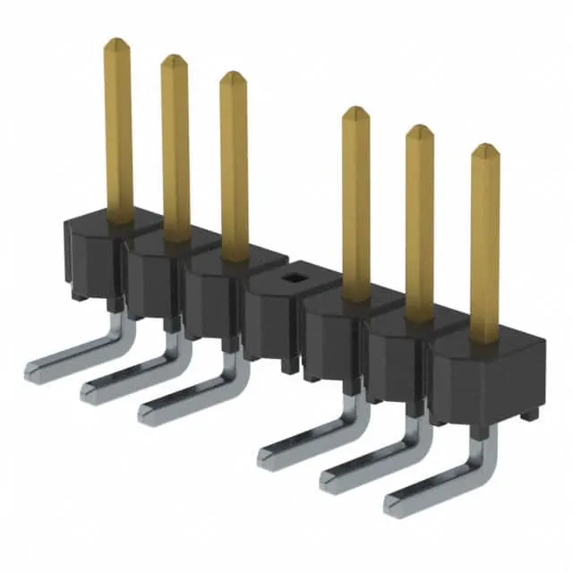 HTSW-107-08-F-S-RA-004 (.025'' SQ. TERMINAL STRIPS)