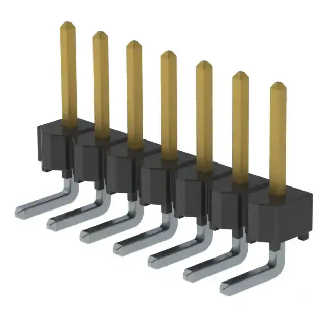 HTSW-107-08-F-S-RA (.025'' SQ. TERMINAL STRIPS)