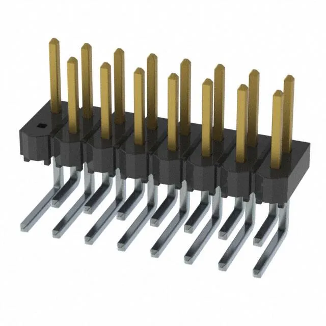 HTSW-108-08-F-D-RA-001 (.025'' SQ. TERMINAL STRIPS)