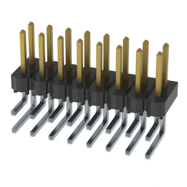 HTSW-108-08-S-D-RA (CONN HEADER 16POS.1 T/H R/A")
