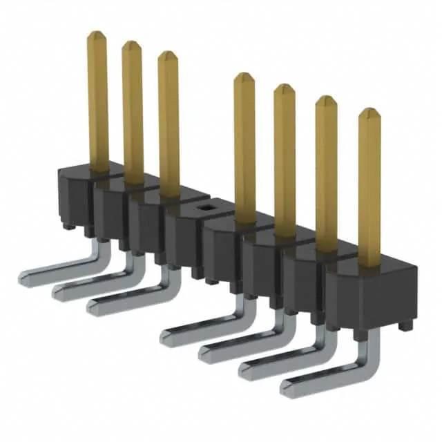 HTSW-108-08-S-S-RA-005 (.025'' SQ. TERMINAL STRIPS)